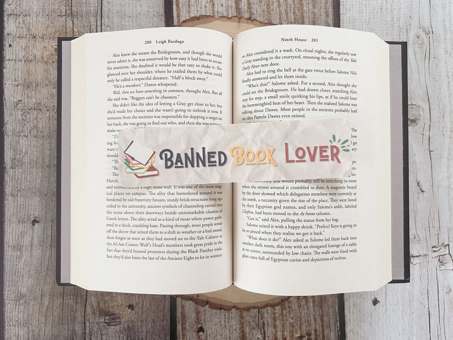 Banned Book Lover Bookmark