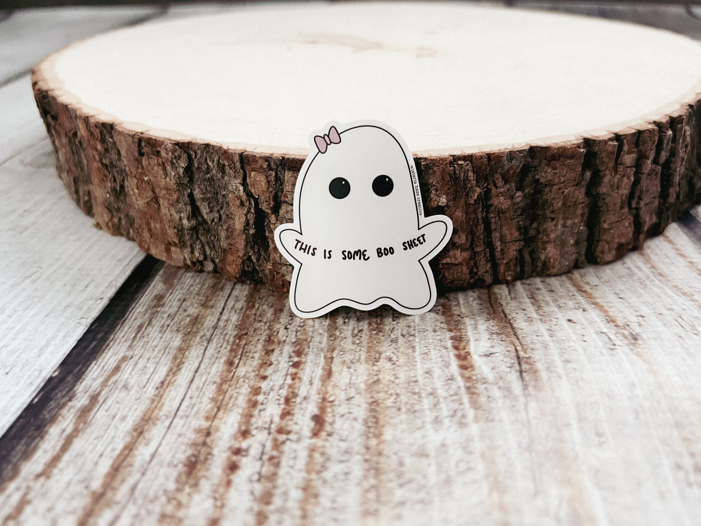This Is Some Boo Sheet Matte Sticker