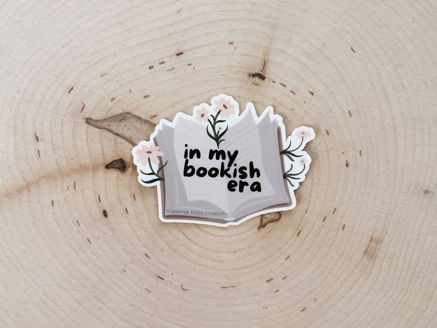 Bookish Era Matte Sticker