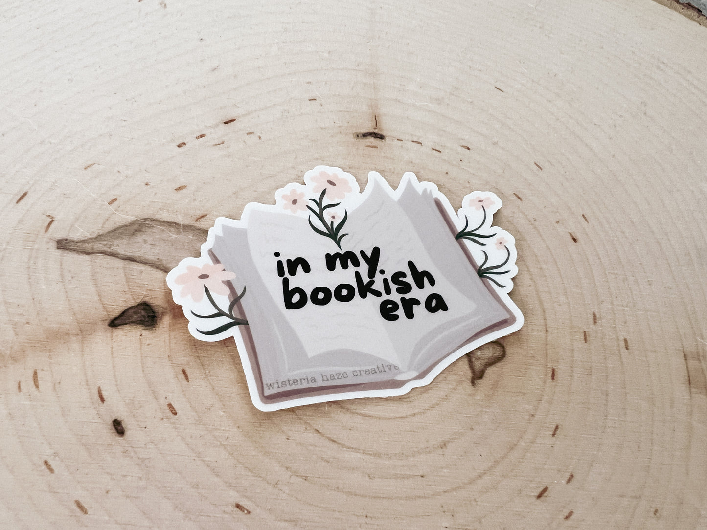 Bookish Era Matte Sticker