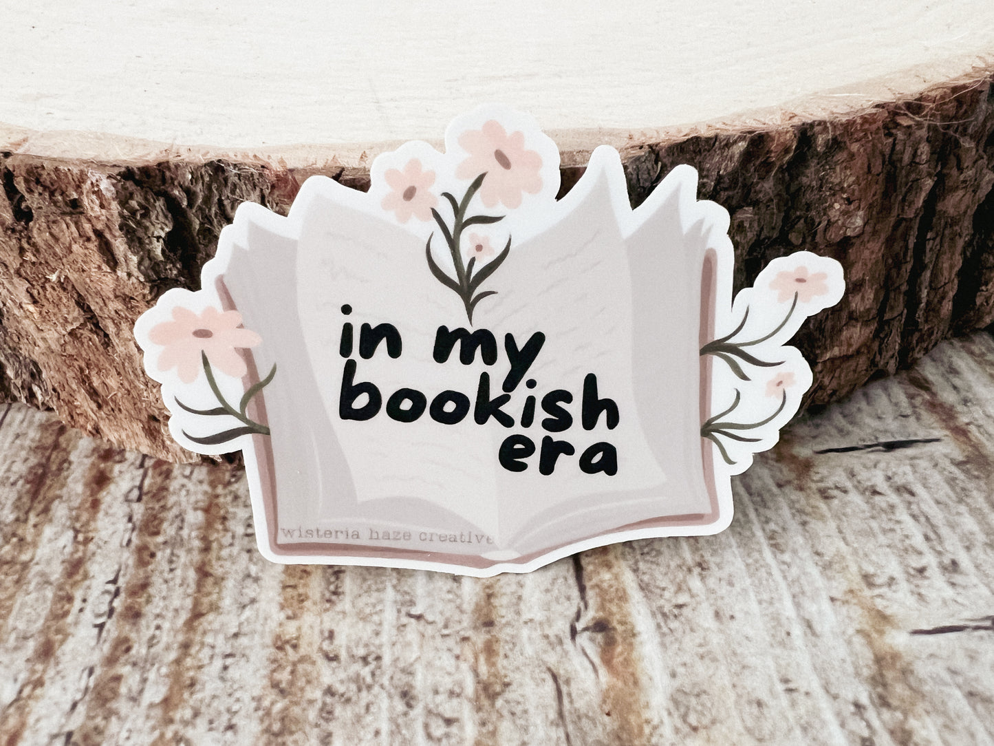 Bookish Era Matte Sticker