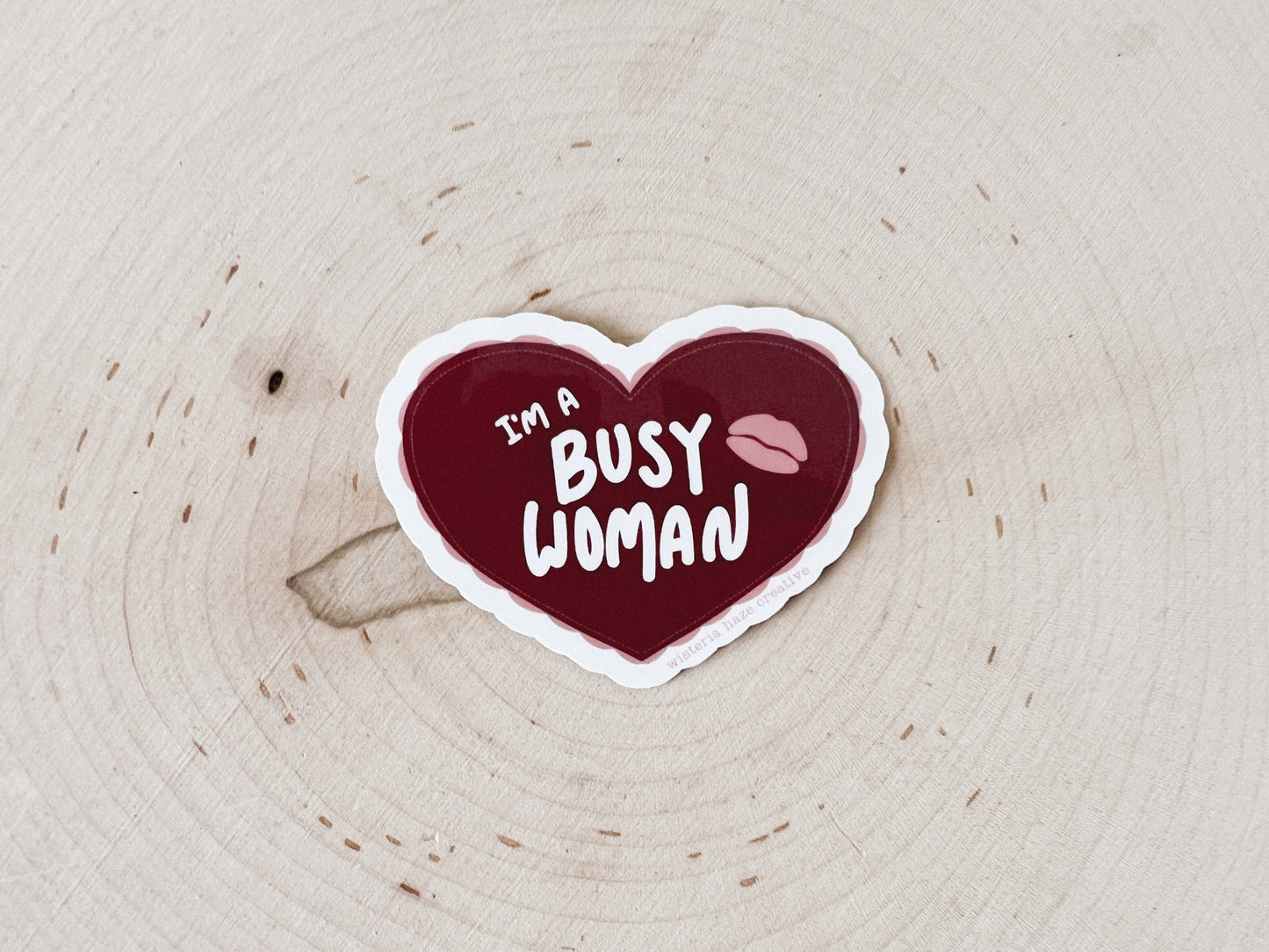 Busy Woman Sticker
