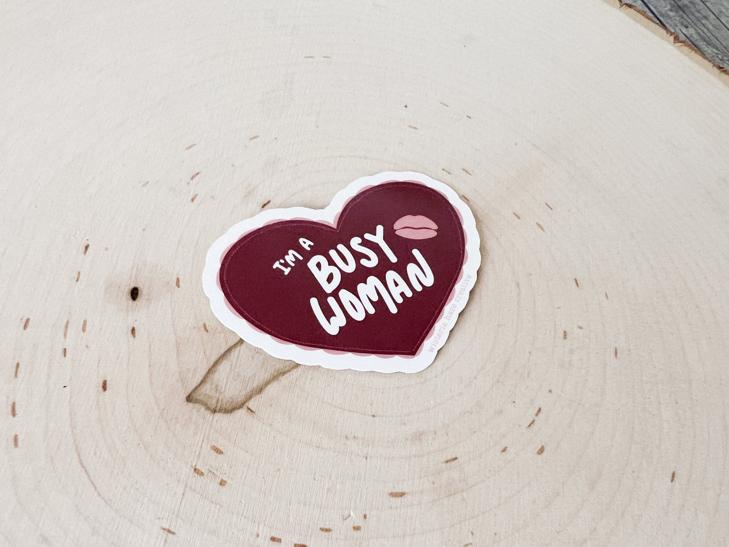 Busy Woman Sticker