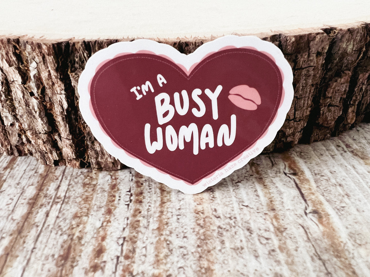 Busy Woman Sticker