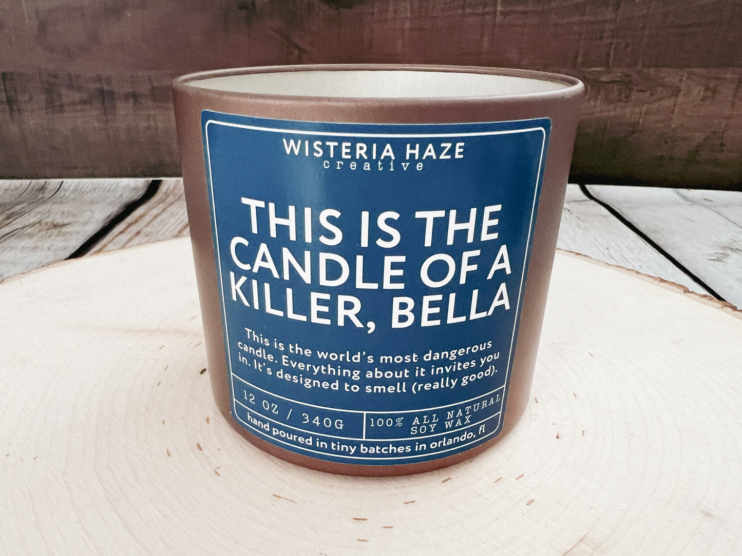 This Is The Candle of a Killer, Bella Candle