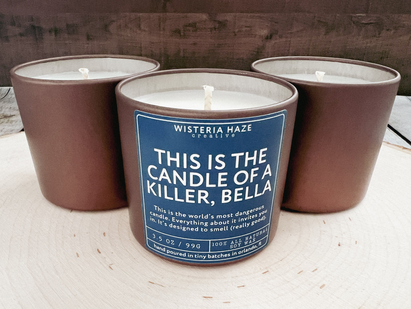 This Is The Candle of a Killer, Bella Candle