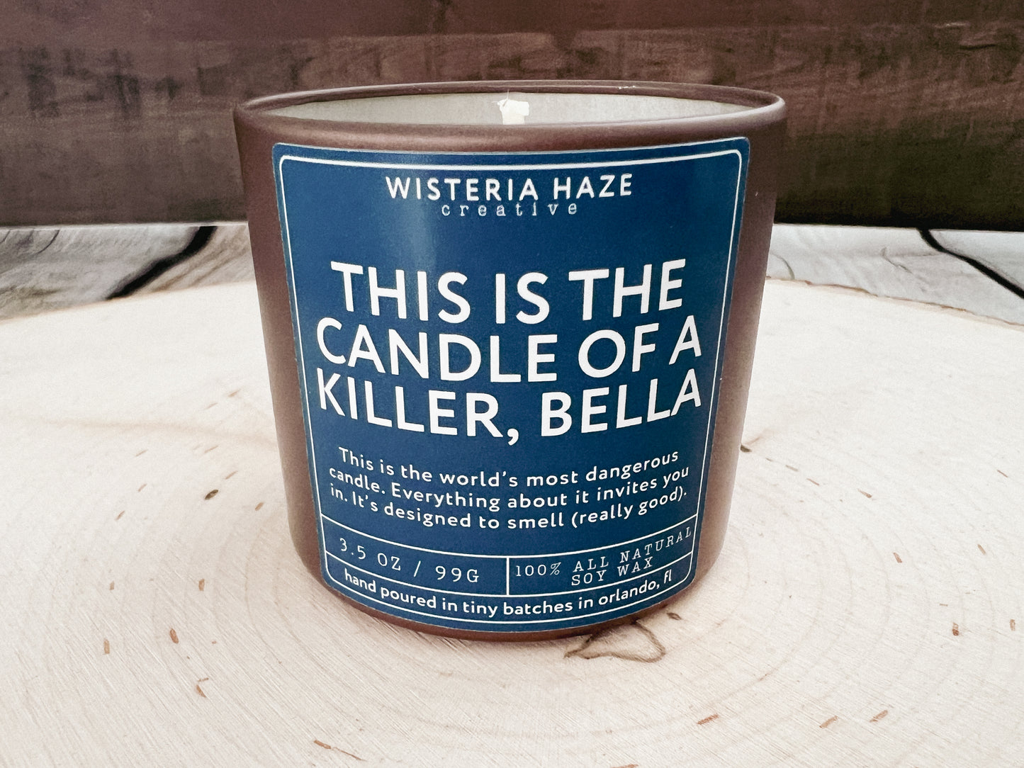 This Is The Candle of a Killer, Bella Candle