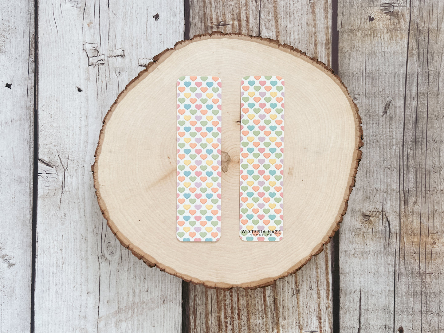 Candy Hearts Bookmark