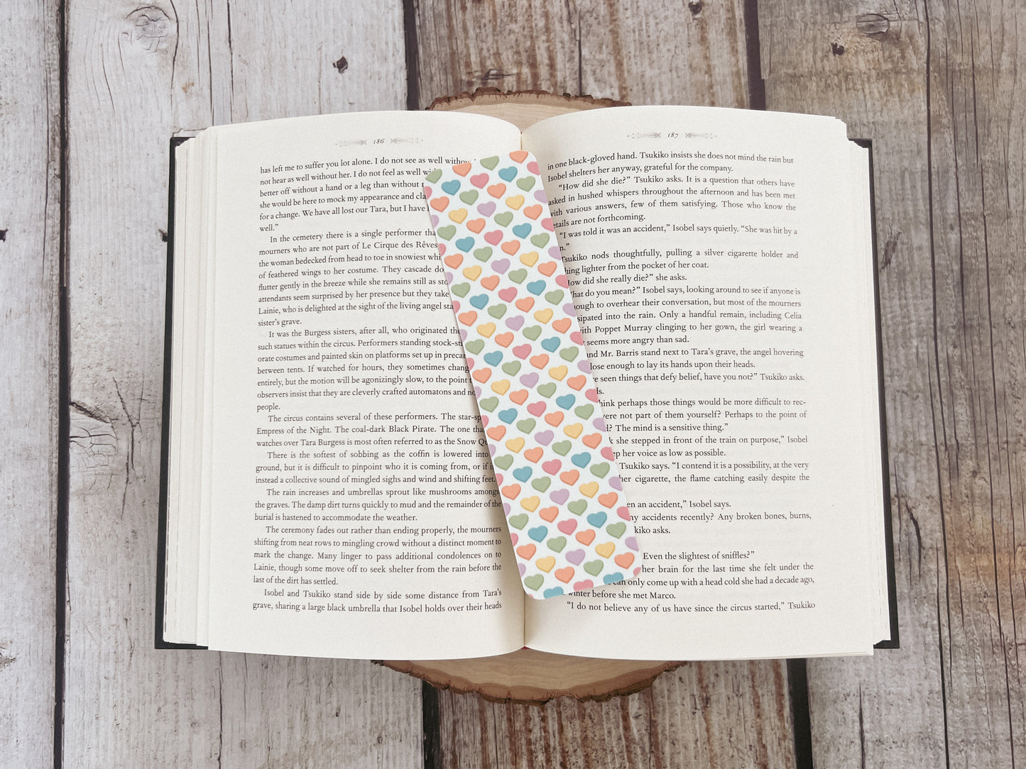 Candy Hearts Bookmark