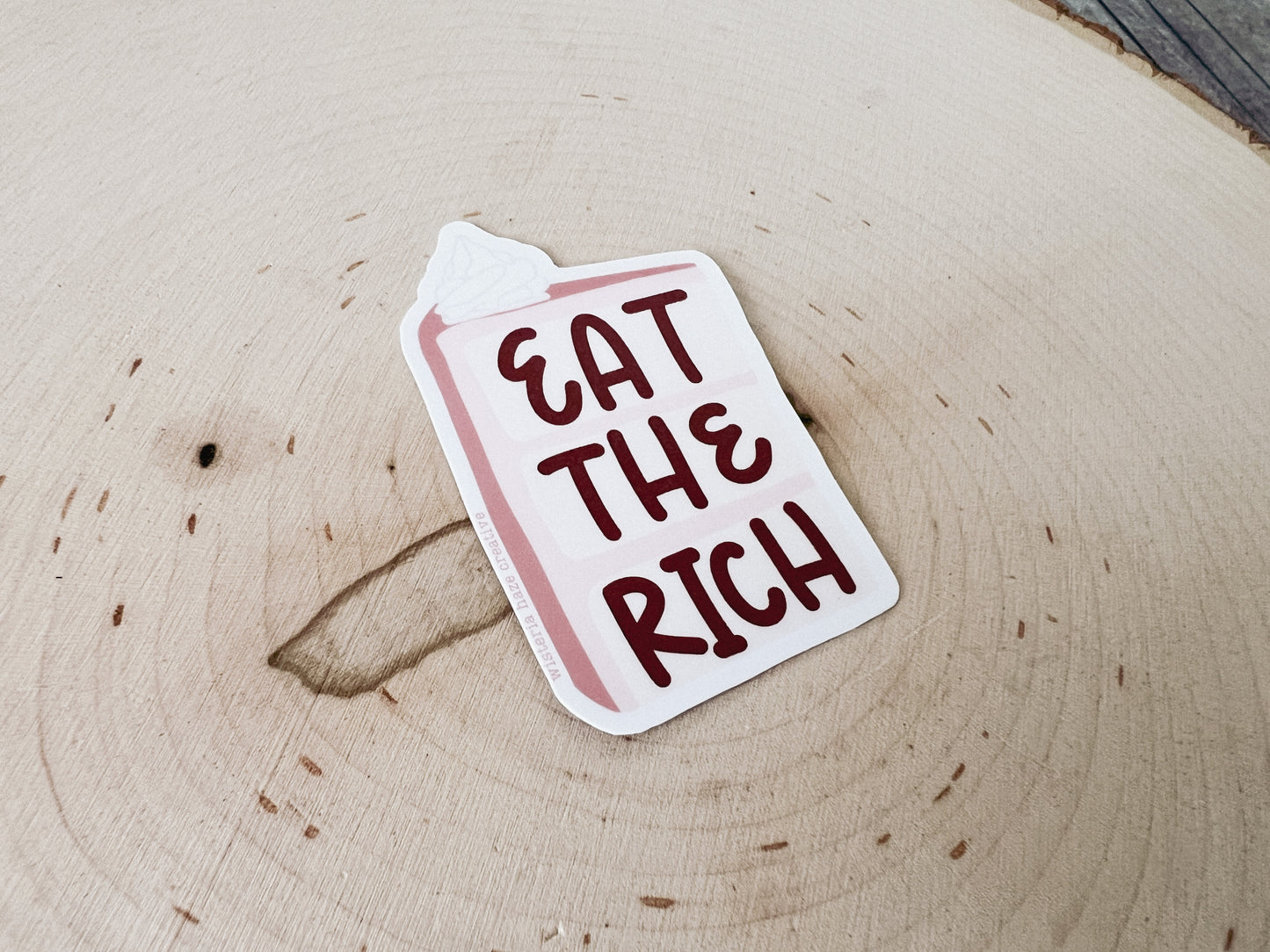 Eat the Rich Sticker