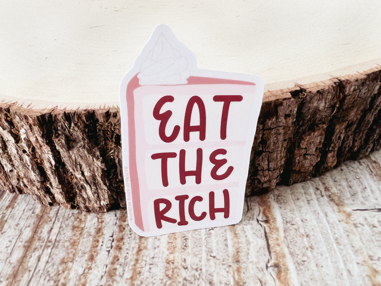 Eat the Rich Sticker