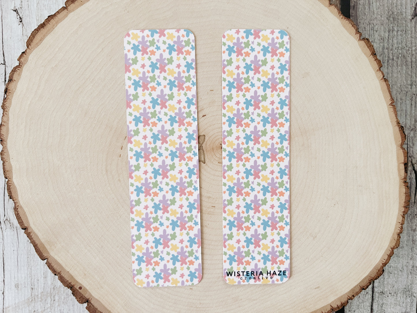 Flower Power Bookmark