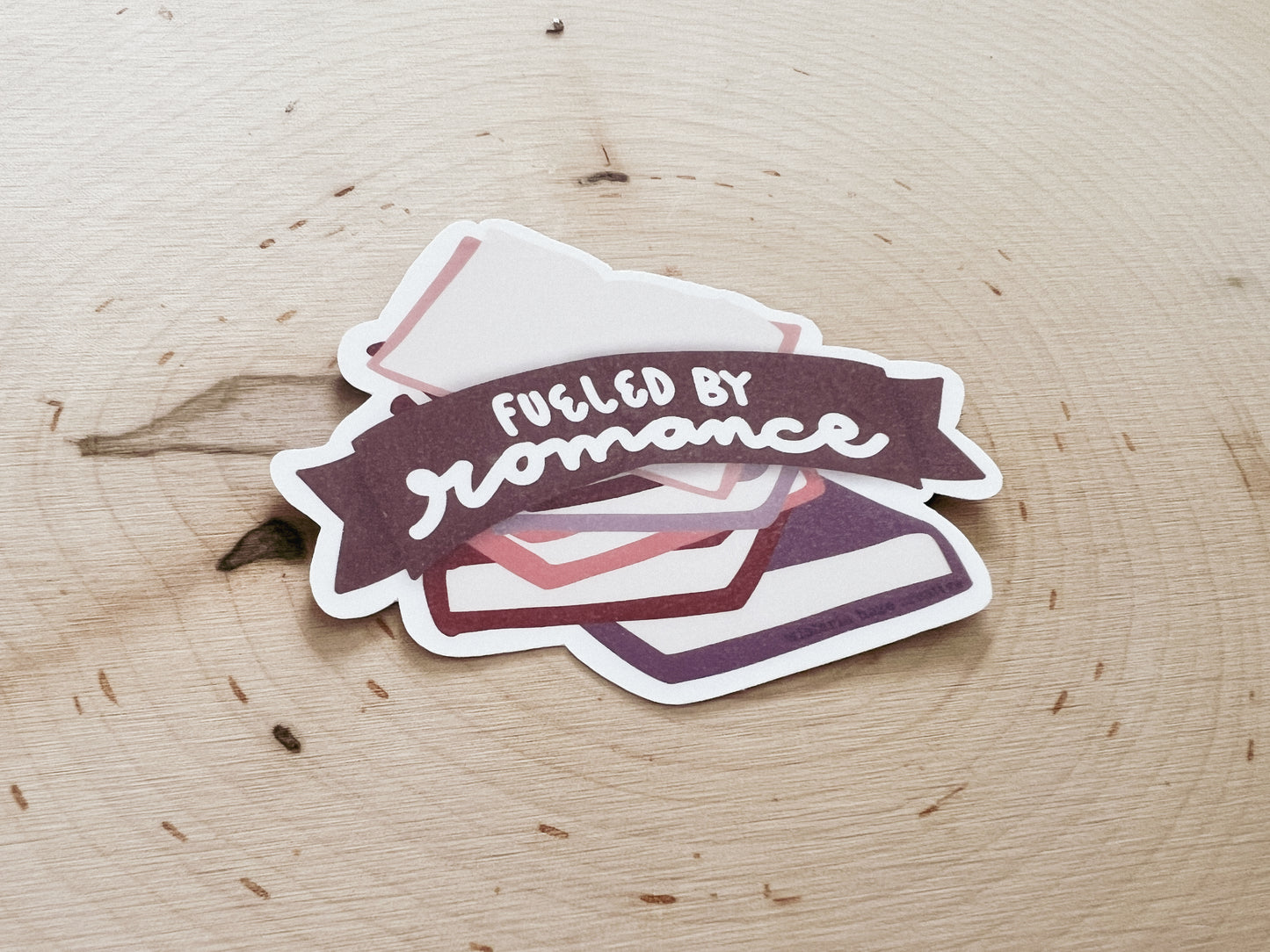 Fueled by Romance Sticker