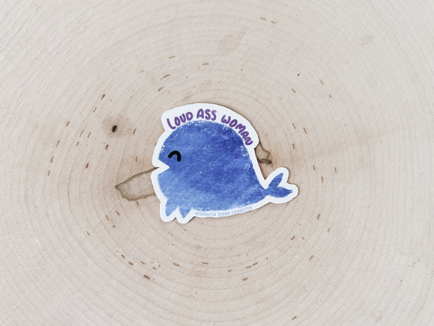 Loud Ass Woman Sticker