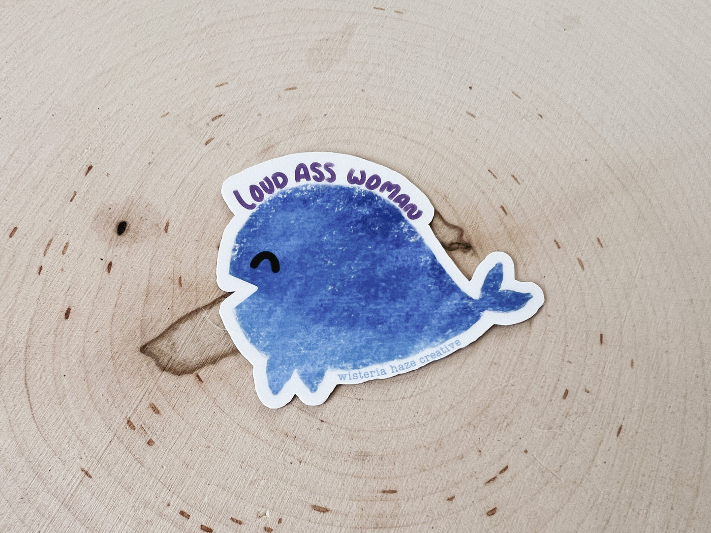 Loud Ass Woman Sticker