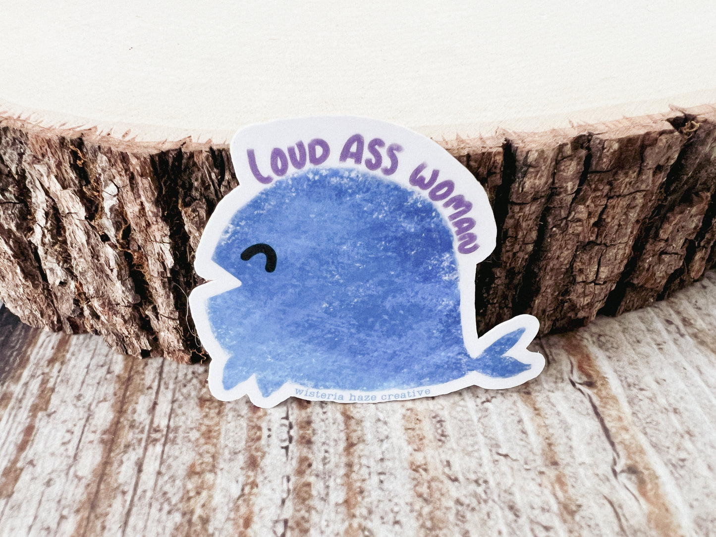 Loud Ass Woman Sticker