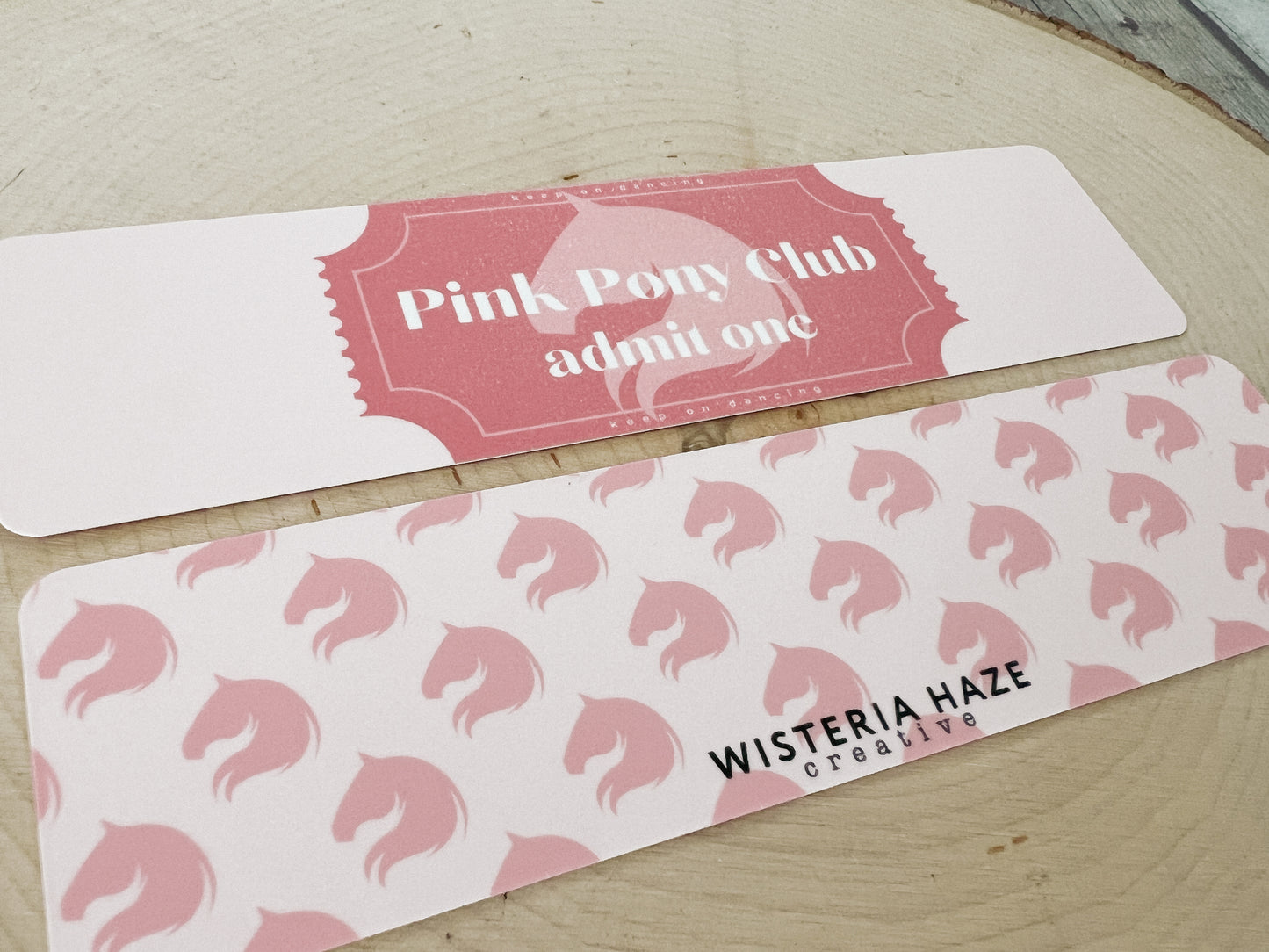Pink Pony Club Bookmark