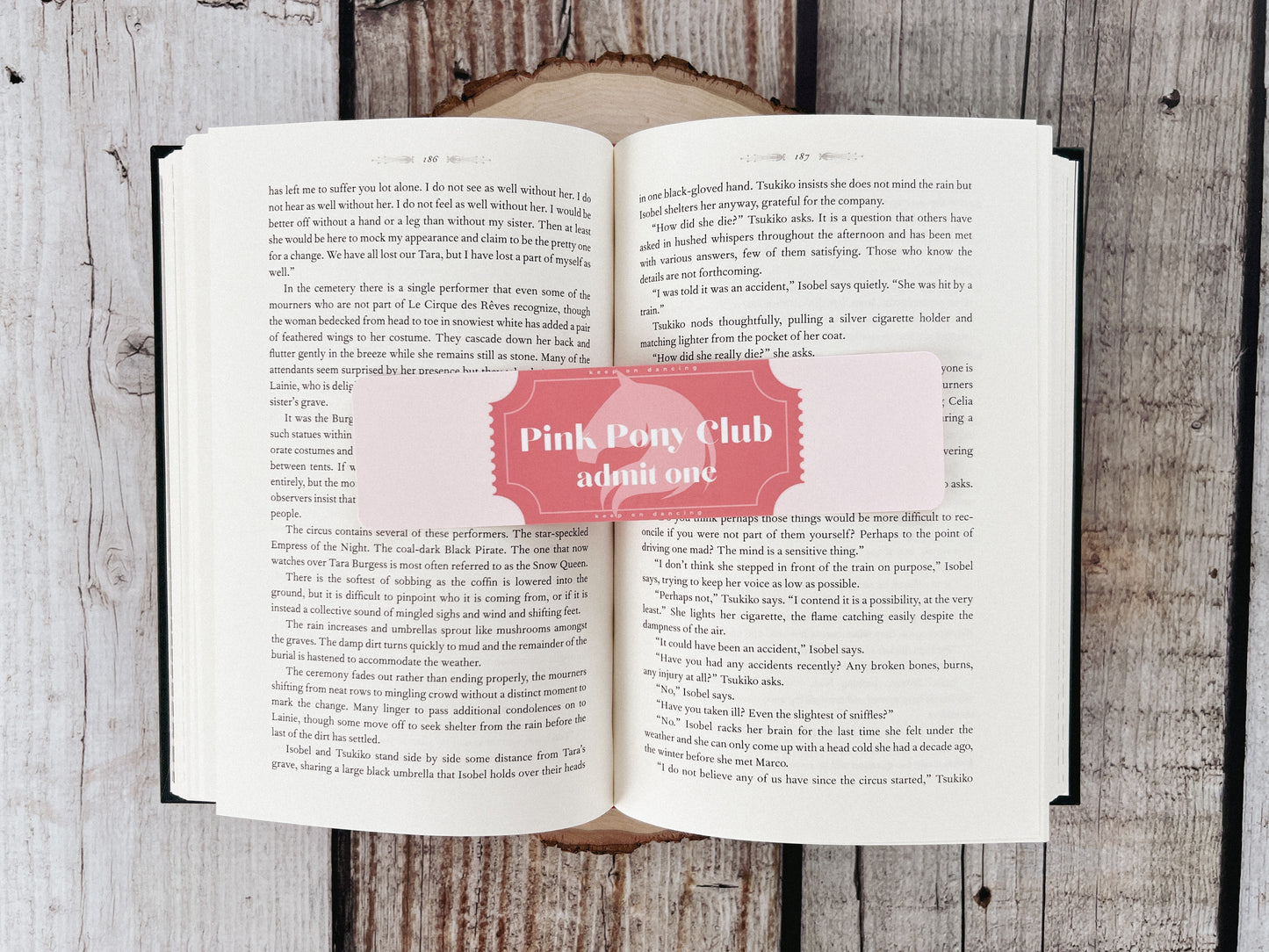 Pink Pony Club Bookmark