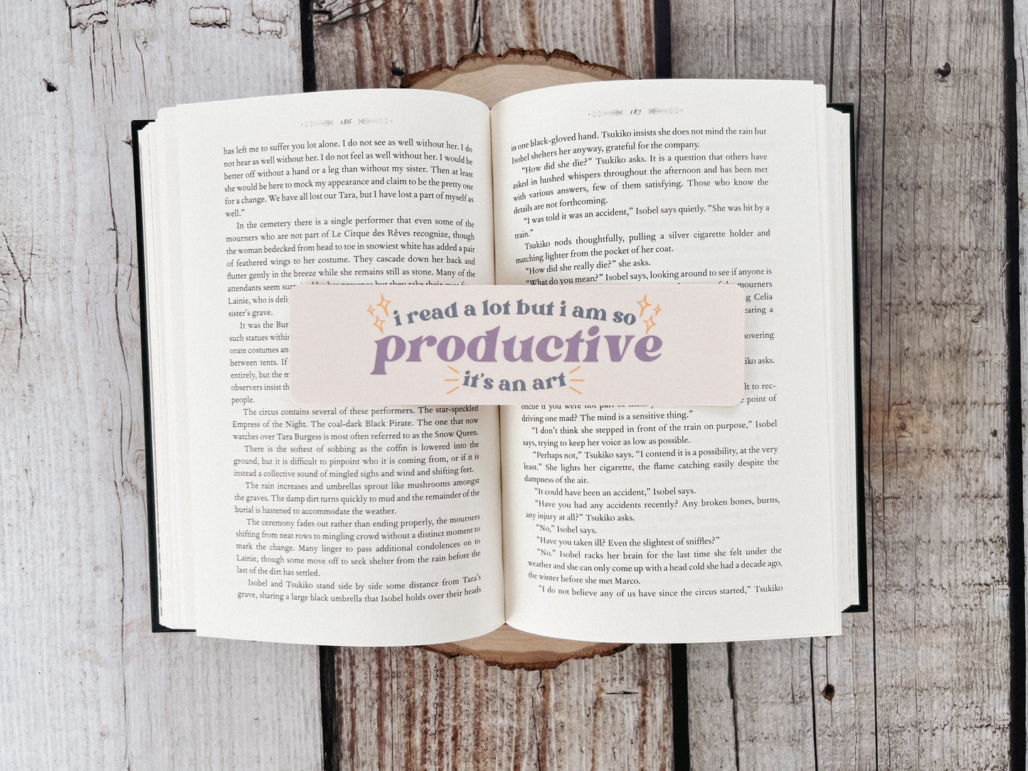 I Read A Lot But I Am So Productive Bookmark