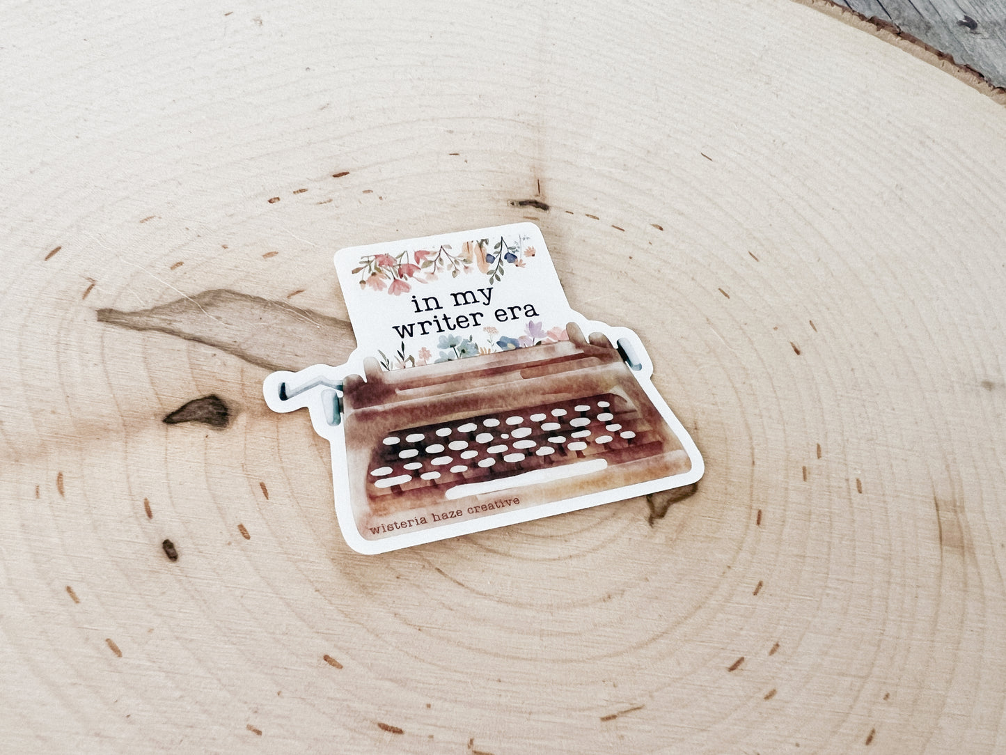 Writer Era Matte Sticker