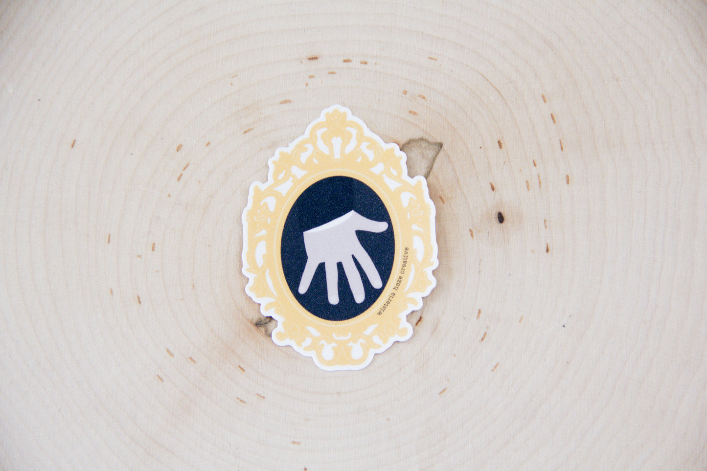 Pride and Prejudice Hand Flex Sticker