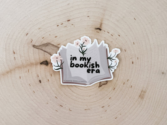 Bookish Era Matte Sticker