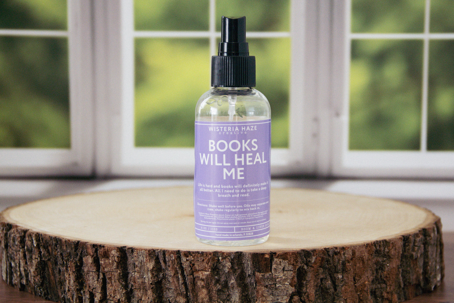 Books Will Heal Me Room/Linen Spray