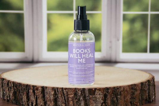 Books Will Heal Me Room/Linen Spray