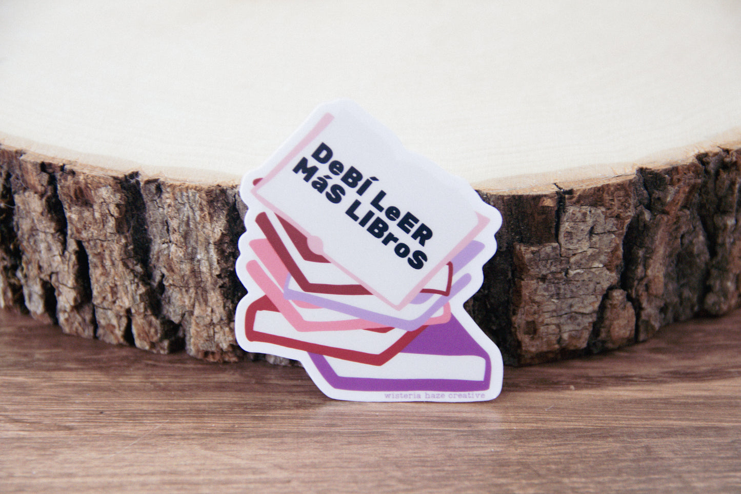 Debi Leer Mas Libros Sticker