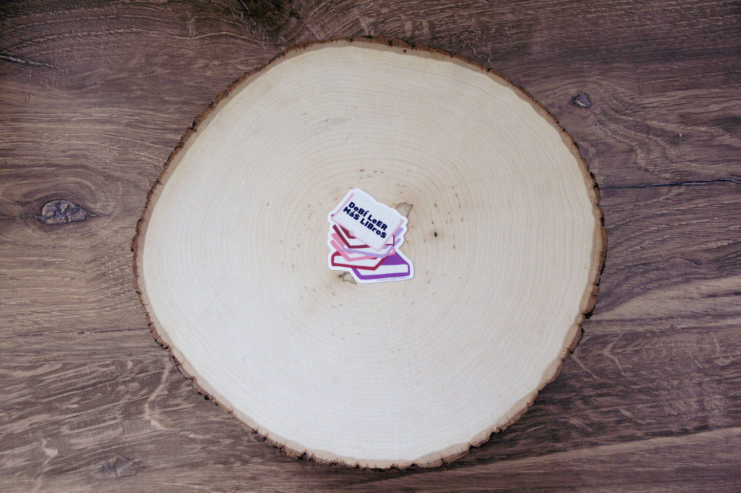 Debi Leer Mas Libros Sticker