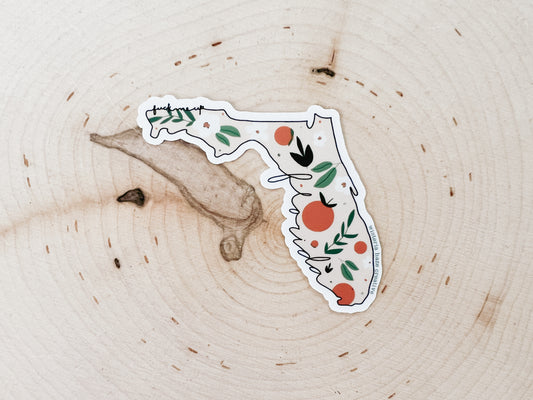 Fuck Me Up, Florida State Matte Sticker