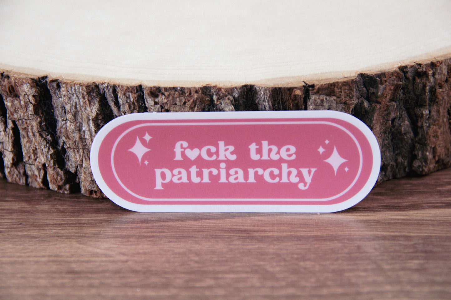 Fuck the Patriarchy Matte Sticker