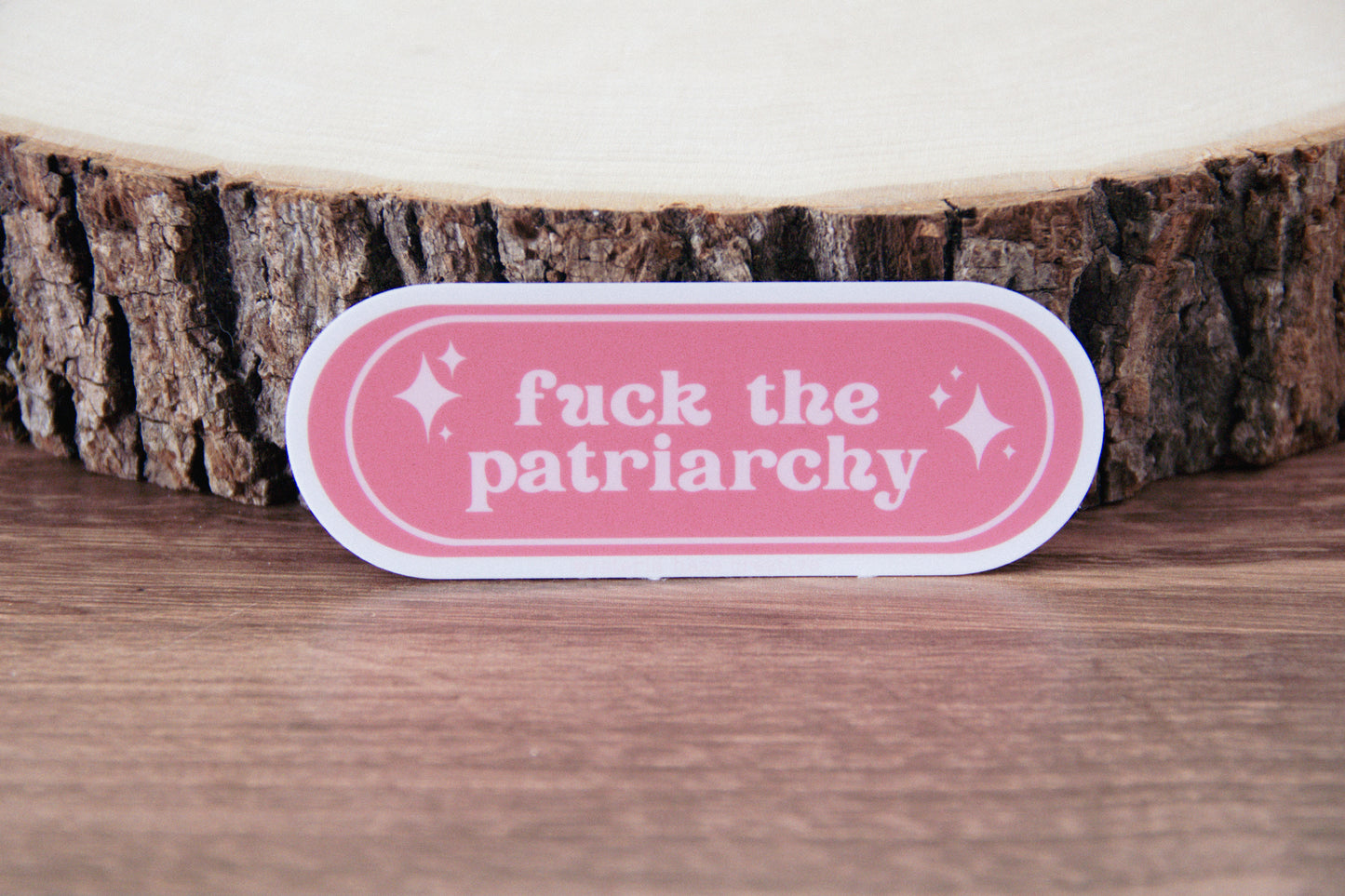 Fuck the Patriarchy Matte Sticker