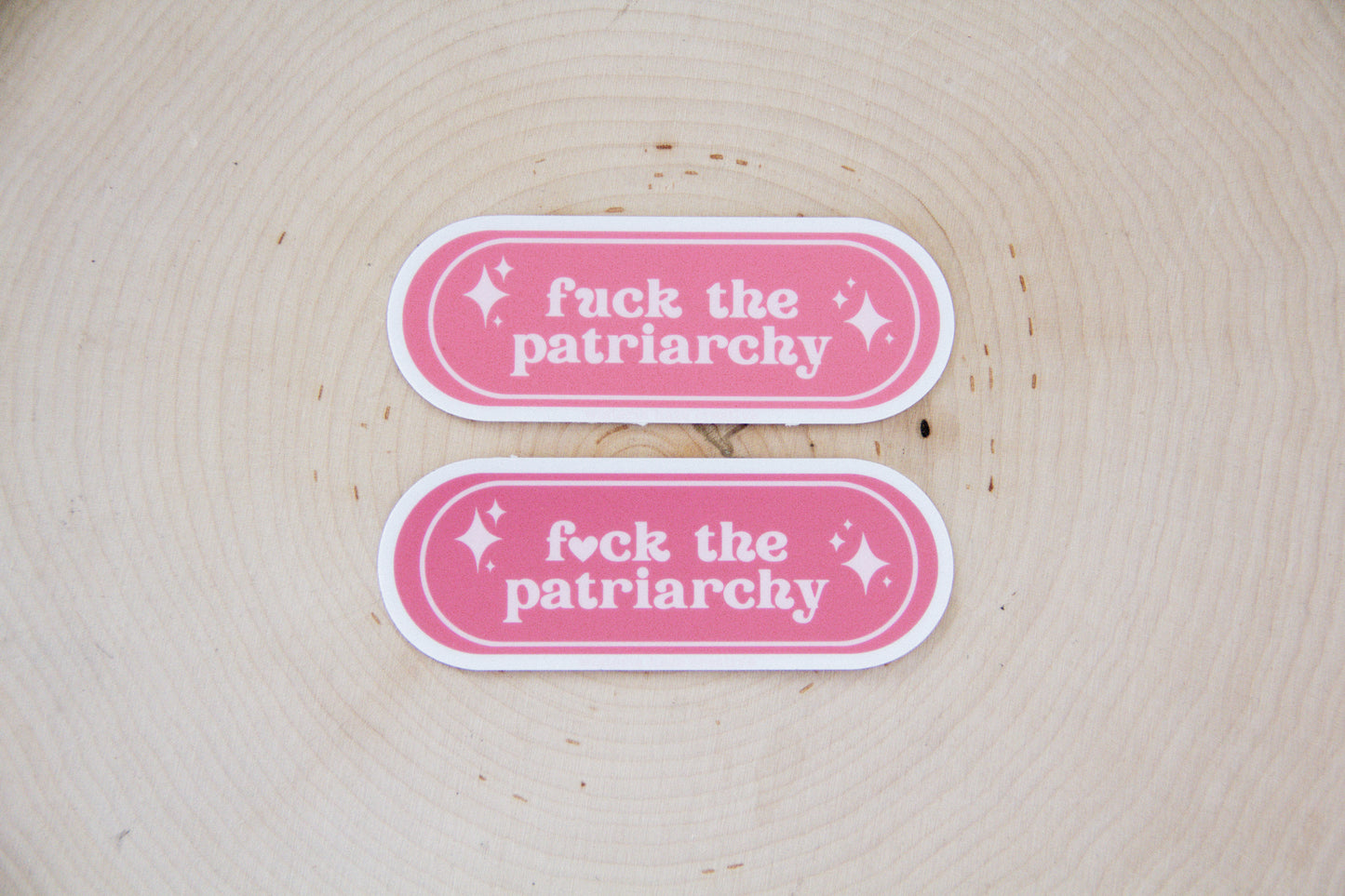 Fuck the Patriarchy Matte Sticker