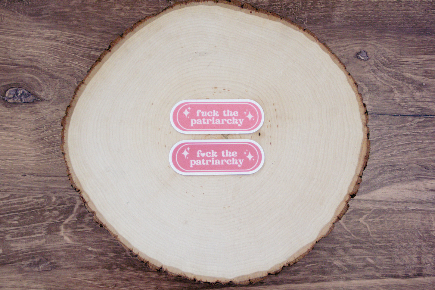 Fuck the Patriarchy Matte Sticker