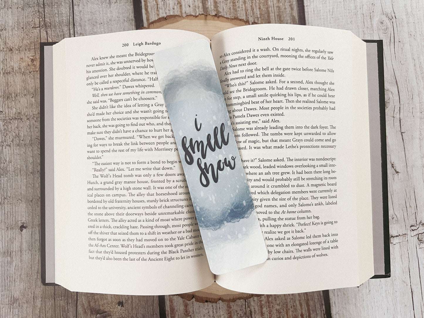 I Smell Snow Bookmark