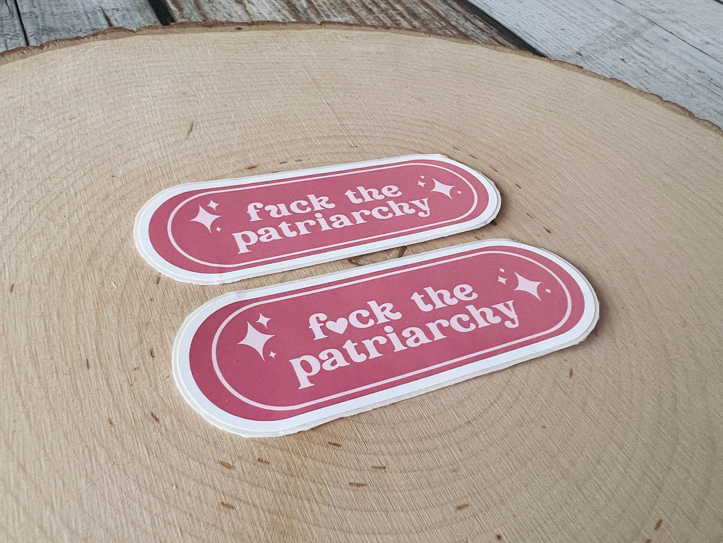 Fuck the Patriarchy Sticker