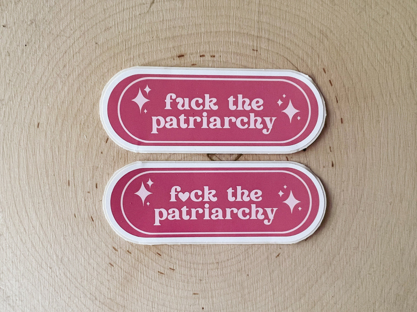 Fuck the Patriarchy Sticker