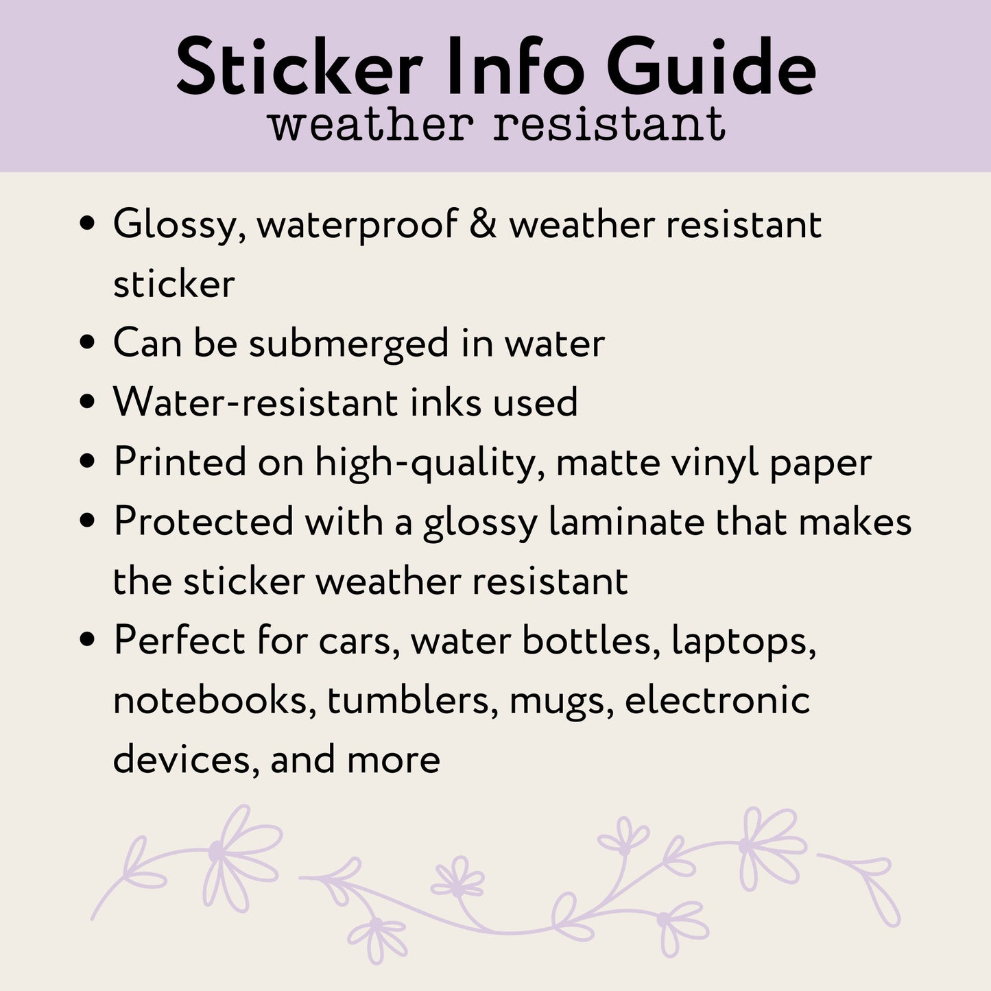 Floral Emotional Support Kindle Sticker