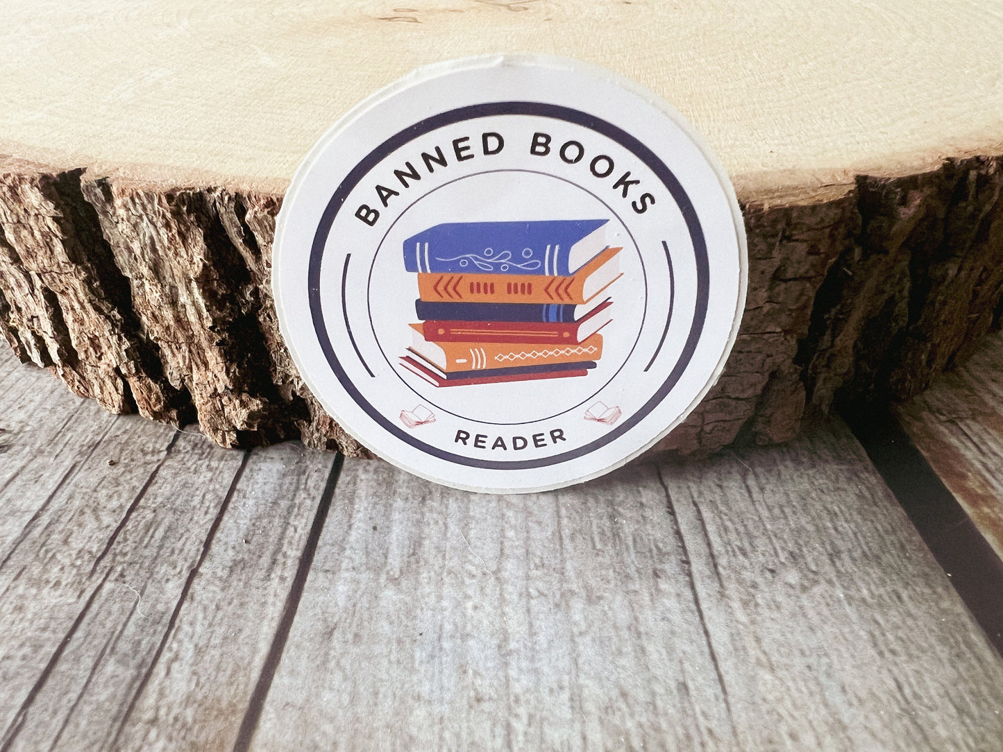 Banned Books Reader Sticker