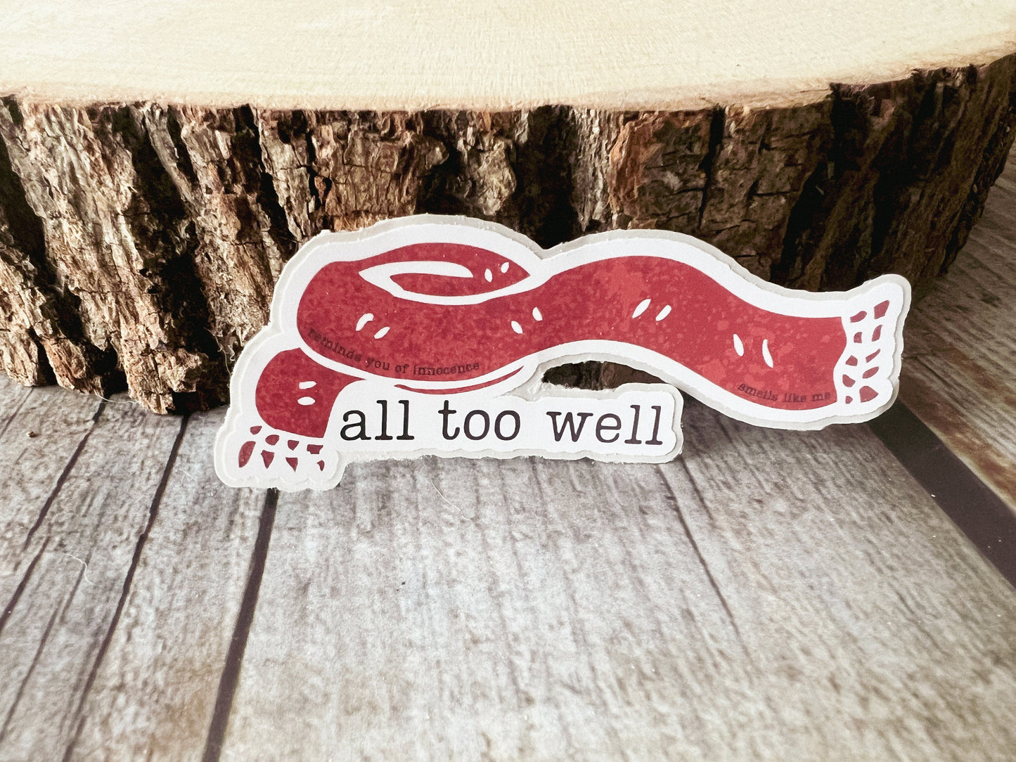 All Too Well Sticker