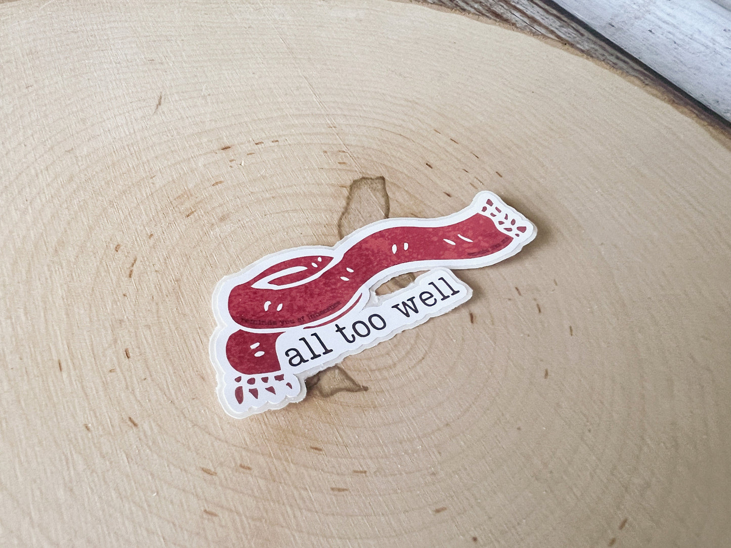 All Too Well Sticker