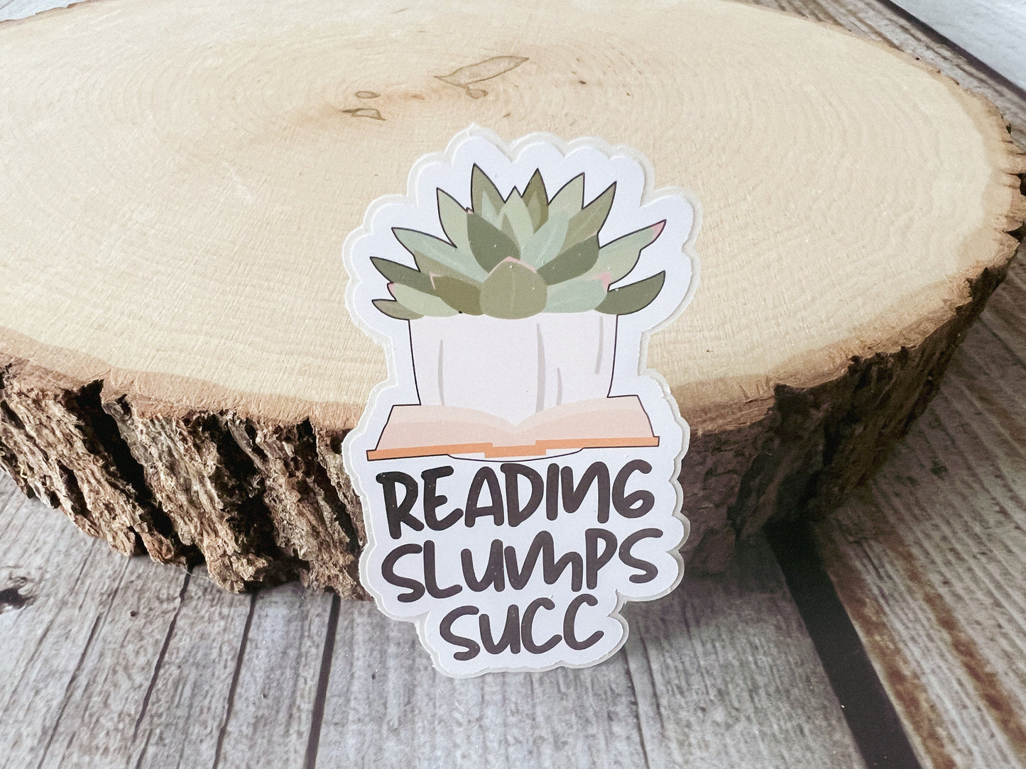 Reading Slumps Succ Sticker