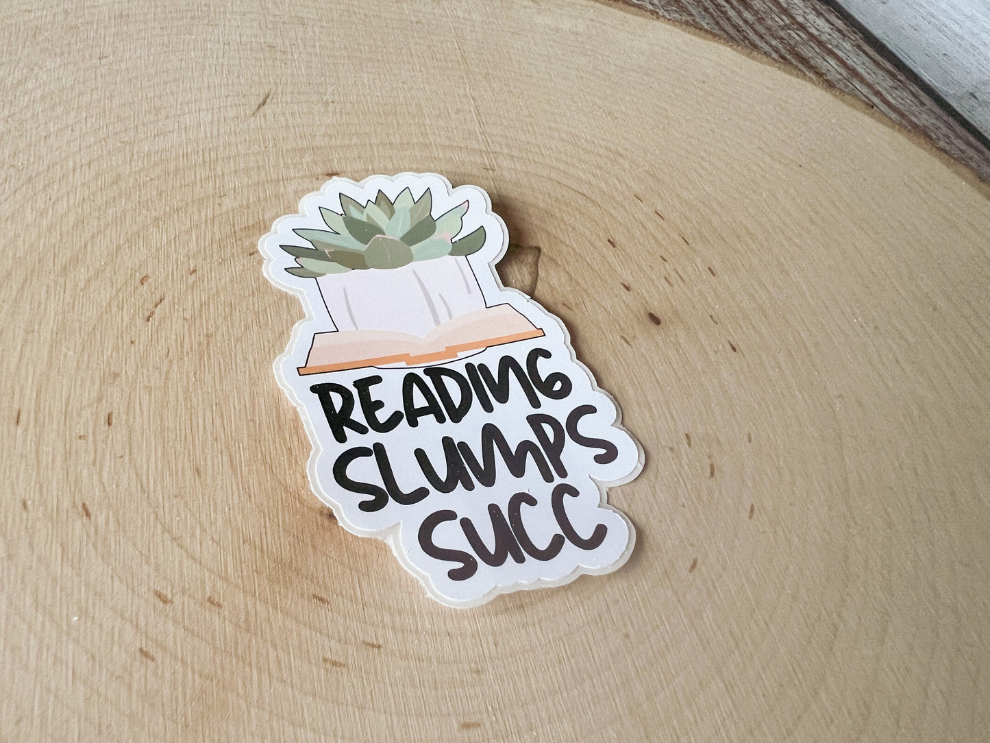 Reading Slumps Succ Sticker