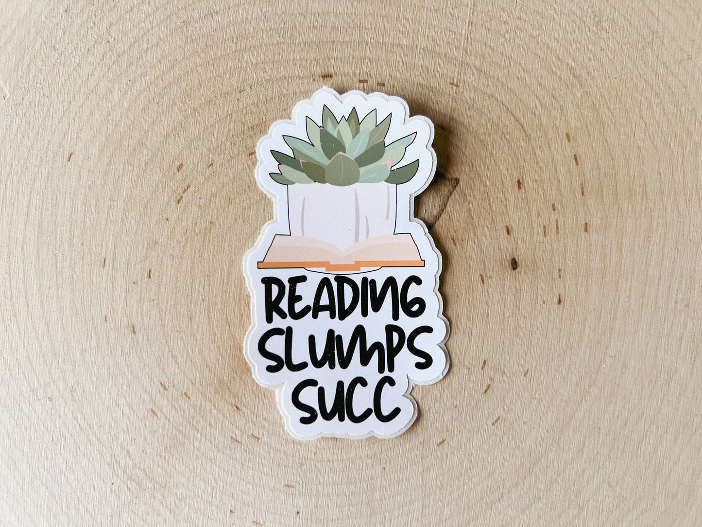 Reading Slumps Succ Sticker