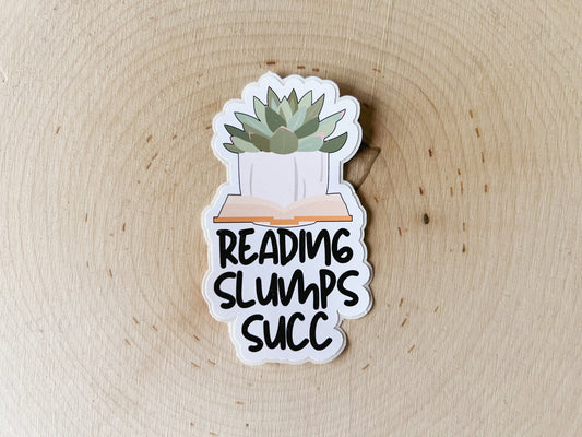 Reading Slumps Succ Sticker