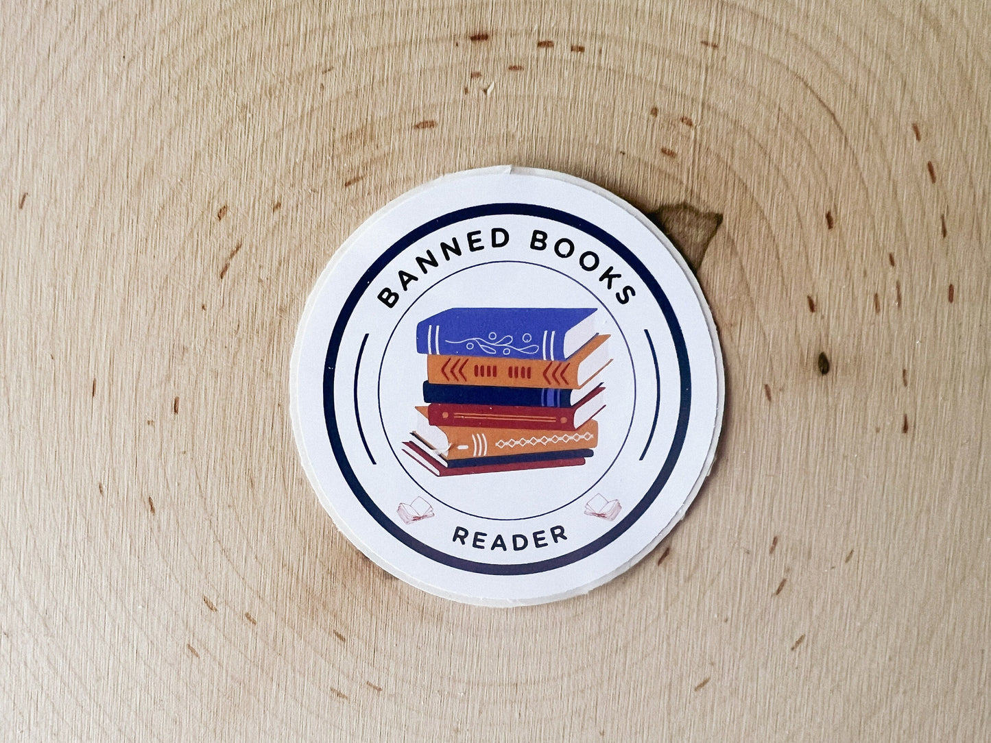 Banned Books Reader Sticker