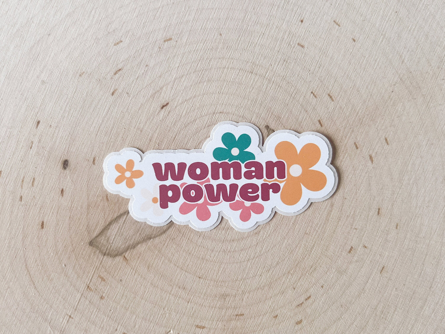 Woman Power Sticker