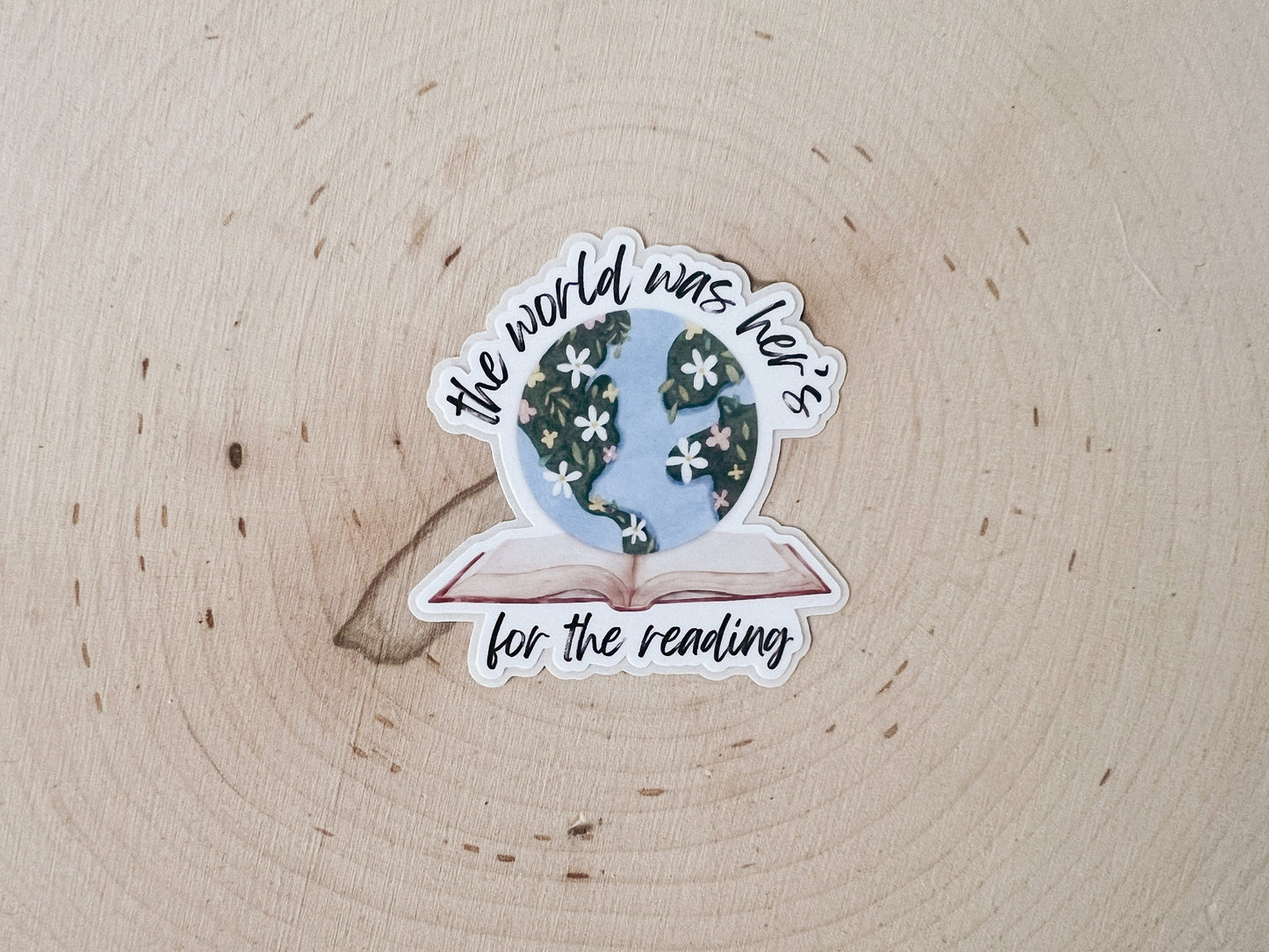 Hers for the Reading Sticker