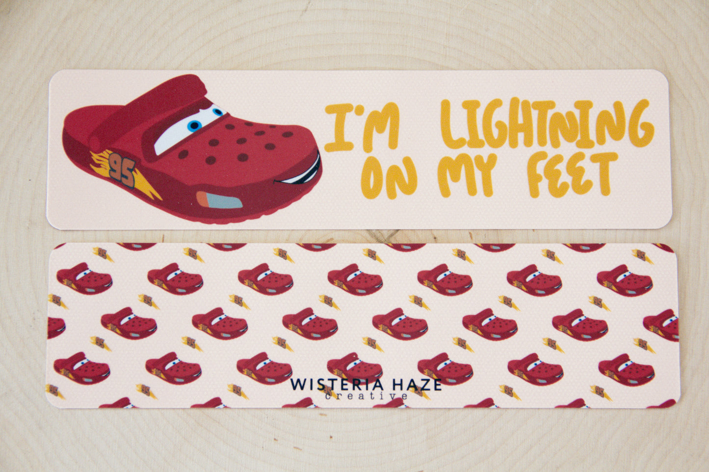 Lightning on My Feet Bookmark